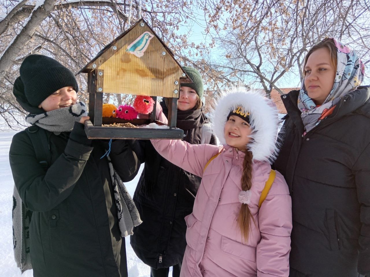 «Покормите птиц зимой!».